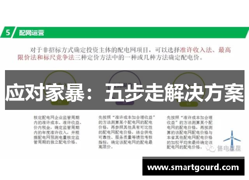 应对家暴：五步走解决方案